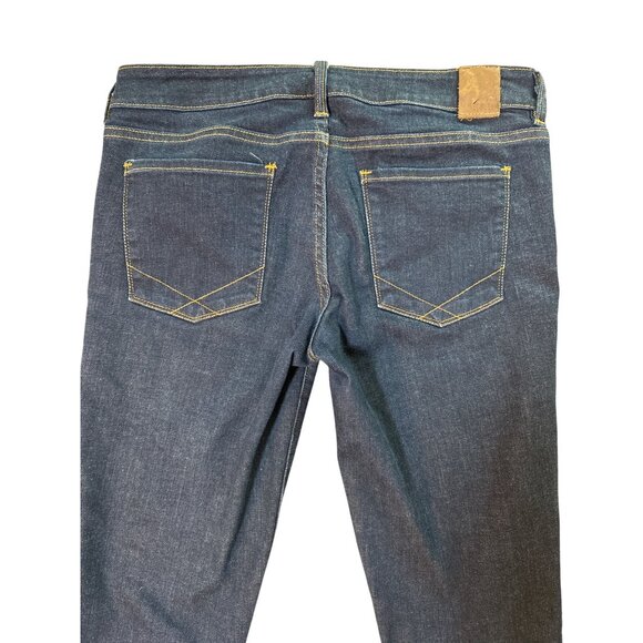 Raleigh Denim Jeans Skinny Handcrafted Stretch Low Dark Wash Size 29 - Picture 8 of 10